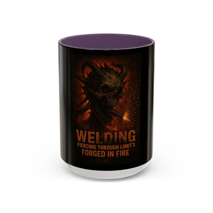 Fire-Themed Welding Mug – Inspirational Gift for Proud Welders