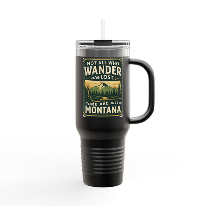 Montana 40oz Travel Mug – Adventure Tumbler for Hikers & Campers