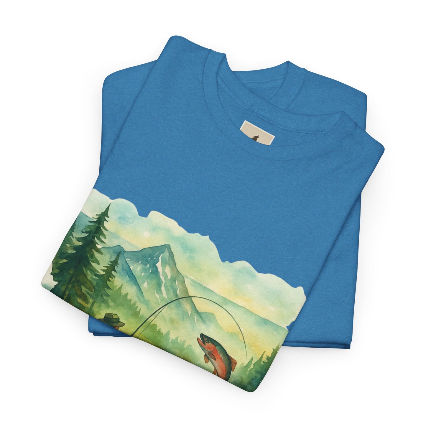 Montana Adventure Shirt – Retro Fishing Tee for Outdoor Enthusiasts