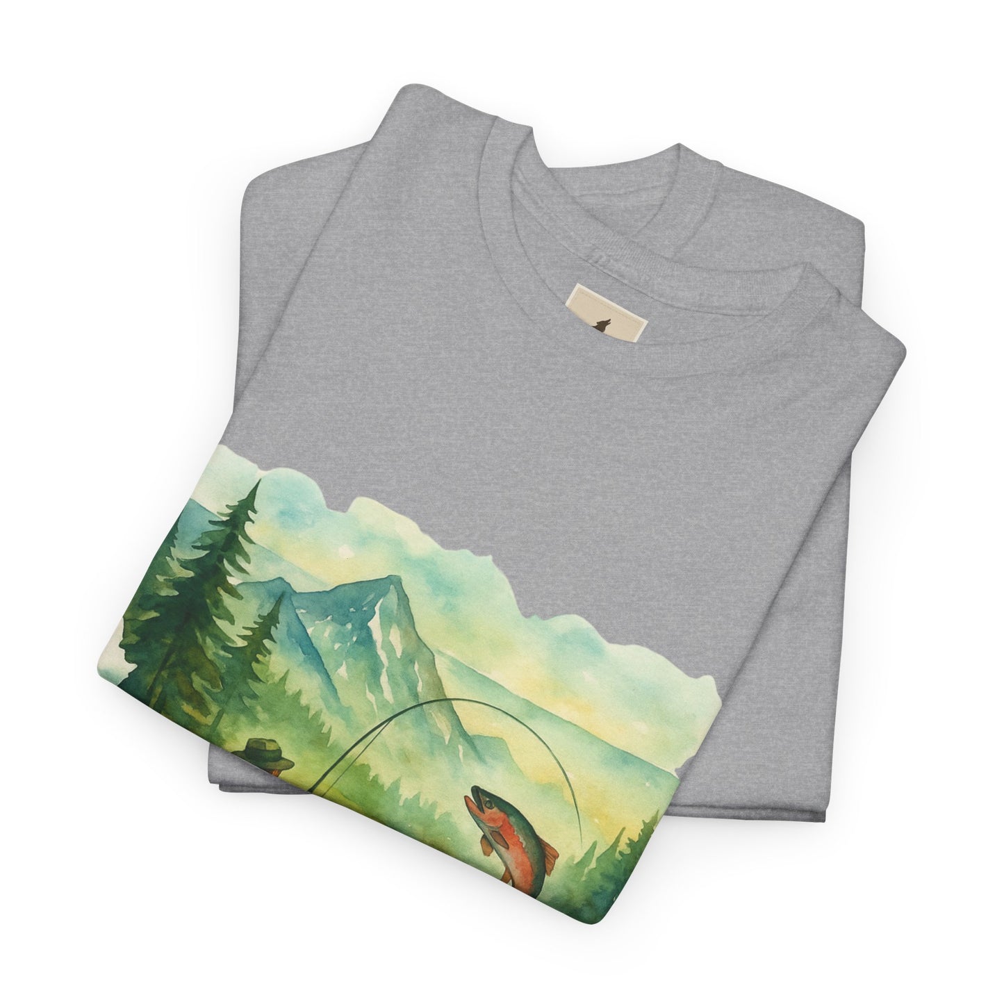 Montana Adventure Shirt – Retro Fishing Tee for Outdoor Enthusiasts