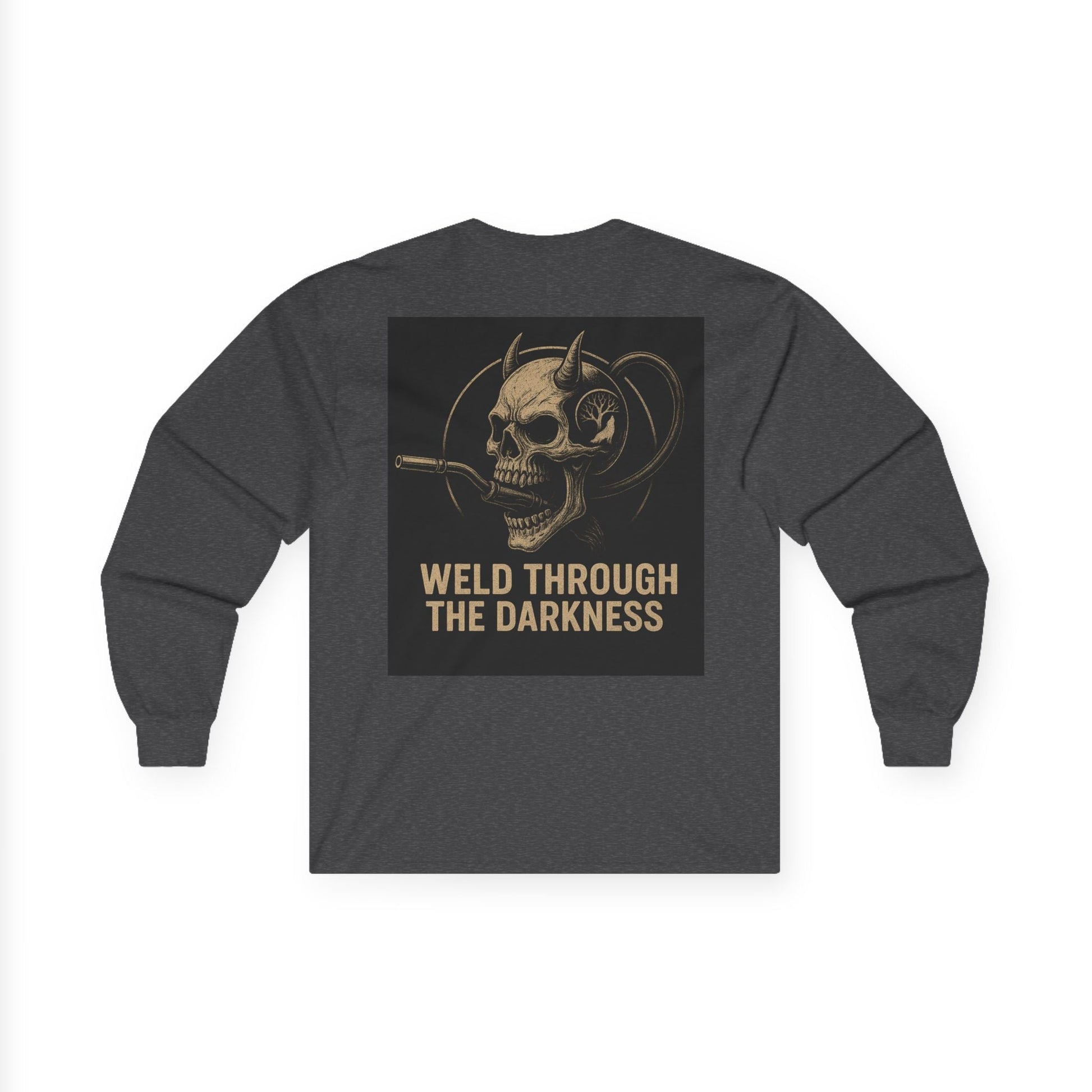 Welding Long Sleeve Tee – Funny Halloween Gift for Skilled Welders