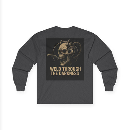 Welding Long Sleeve Tee – Funny Halloween Gift for Skilled Welders