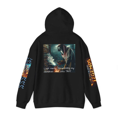 Welder Life Heavy Blend Hoodie – Durable, Warm & Built for Tough Days