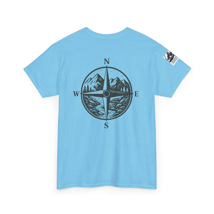 Montana Wanderer Tee – Inspirational Nature Quote Shirt for Explorers