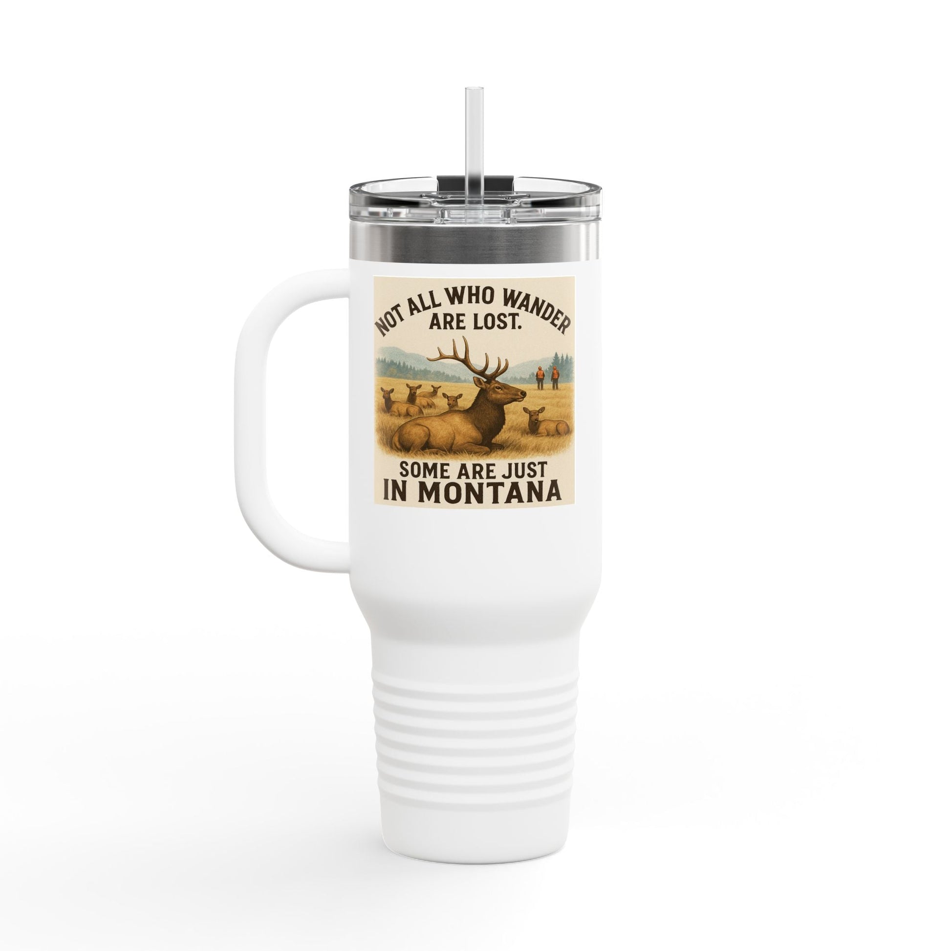 40oz Montana Adventure Mug – Insulated Cup for Outdoor Travel