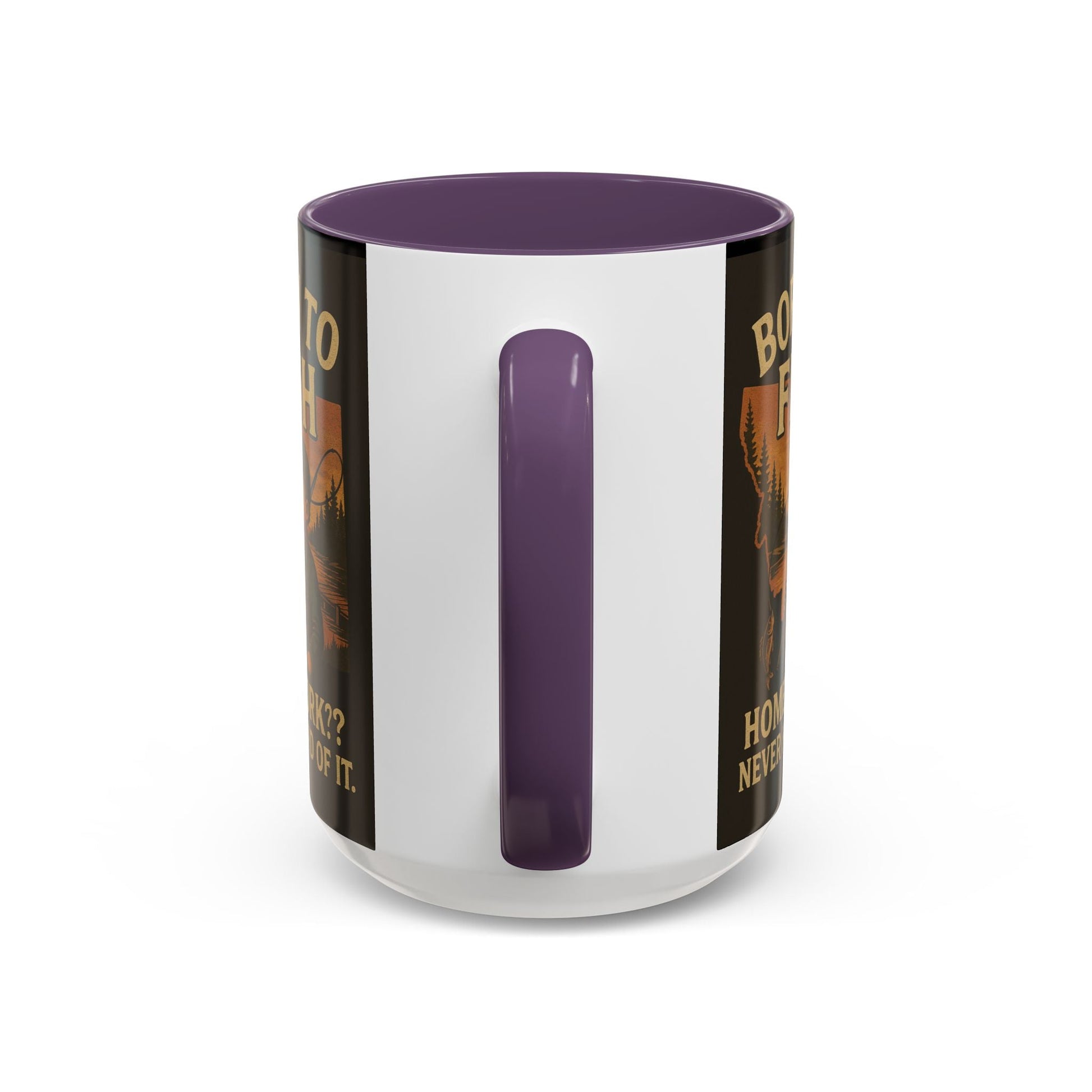 Retro Fishing Mug – Funny Coffee Cup Gift for Anglers & Campers