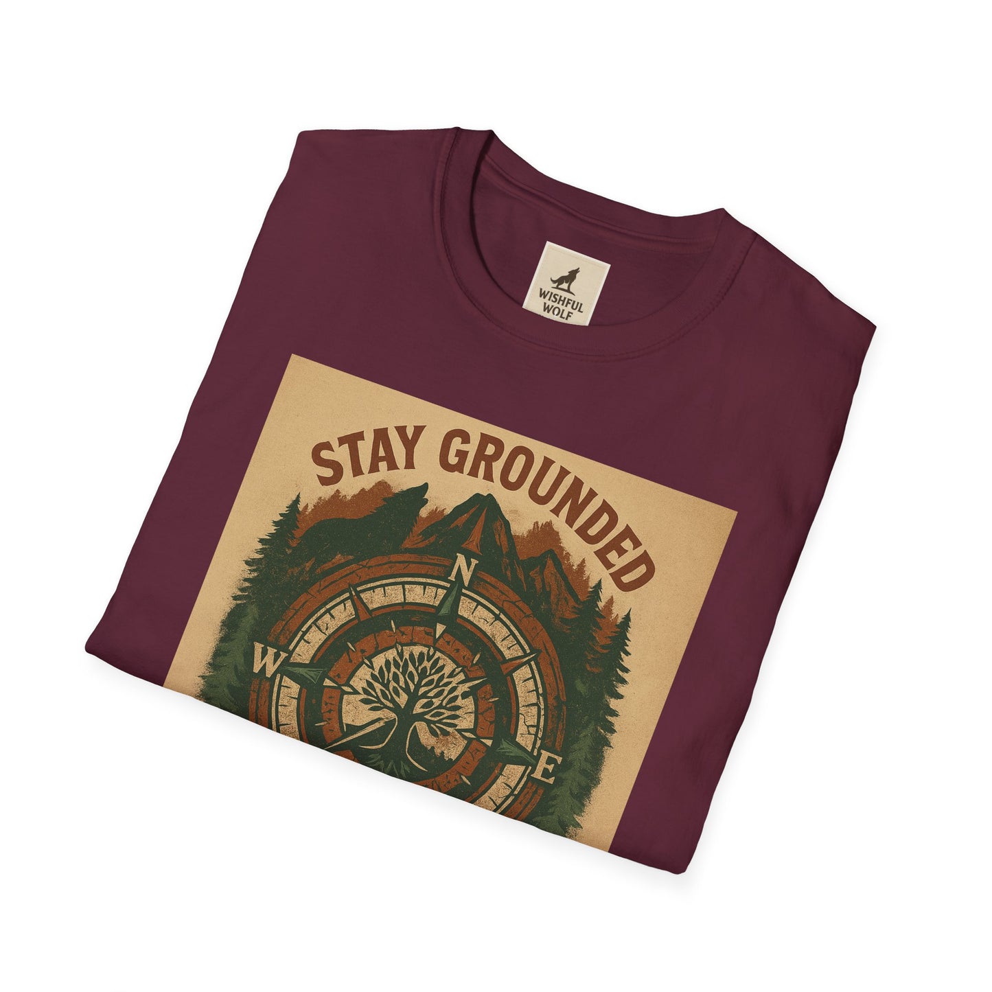 Adventure Hiking Tee – Stay Grounded Shirt for Nature Seekers