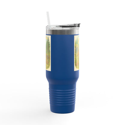 Wolves 40oz Insulated Travel Mug – Leak-Proof Tumbler for Outdoors