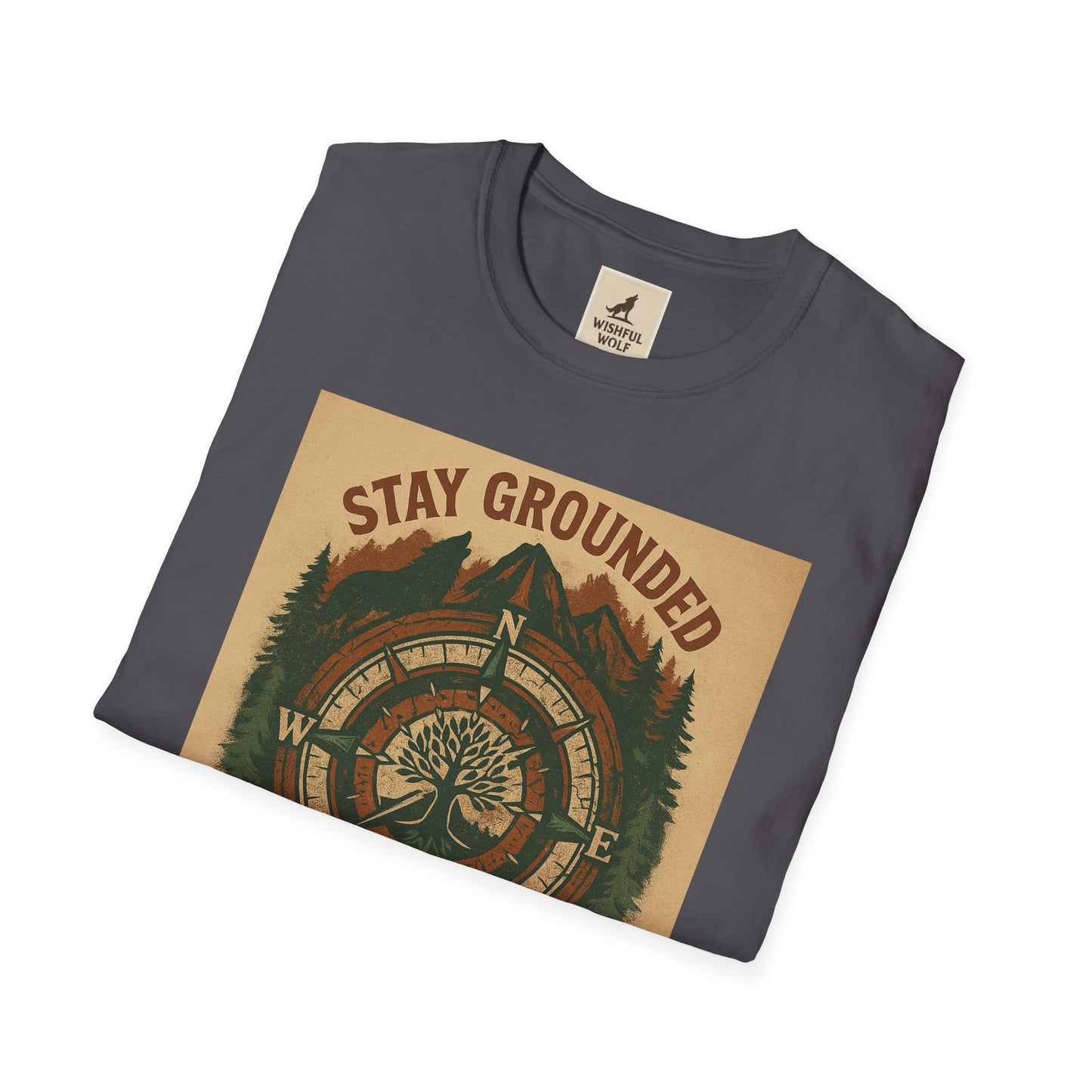 Adventure Hiking Tee – Stay Grounded Shirt for Nature Seekers