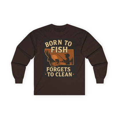 Fishing Long Sleeve Shirt – Angler Tee for Men & Women Outdoors