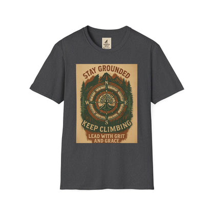 Adventure Hiking Tee – Stay Grounded Shirt for Nature Seekers