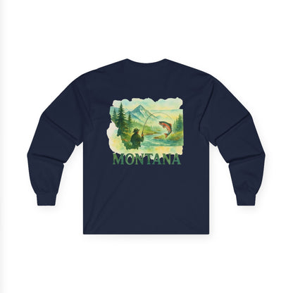 Fishing Long Sleeve Shirt – Angler Tee for Men & Women Outdoors