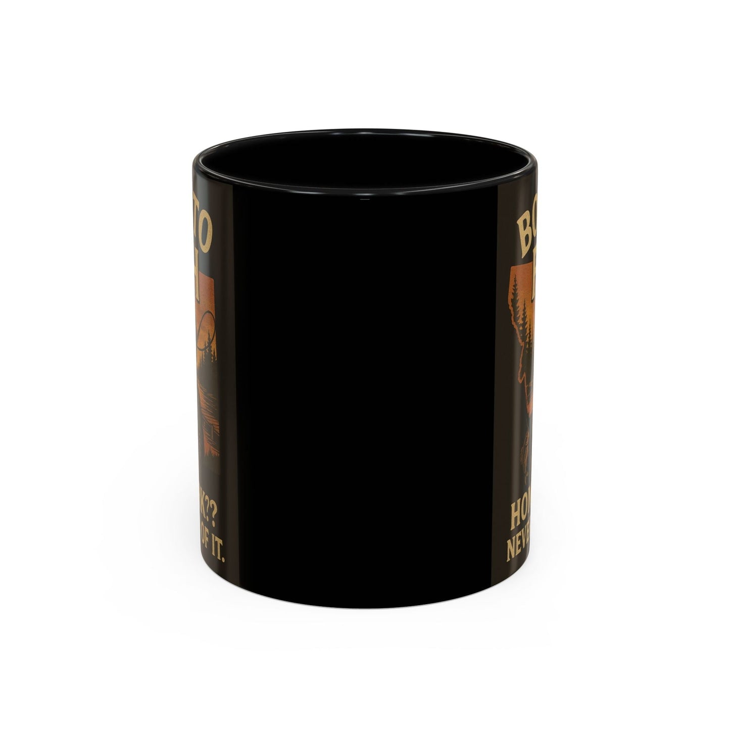 Retro Fishing Mug – Funny Coffee Cup Gift for Anglers & Campers
