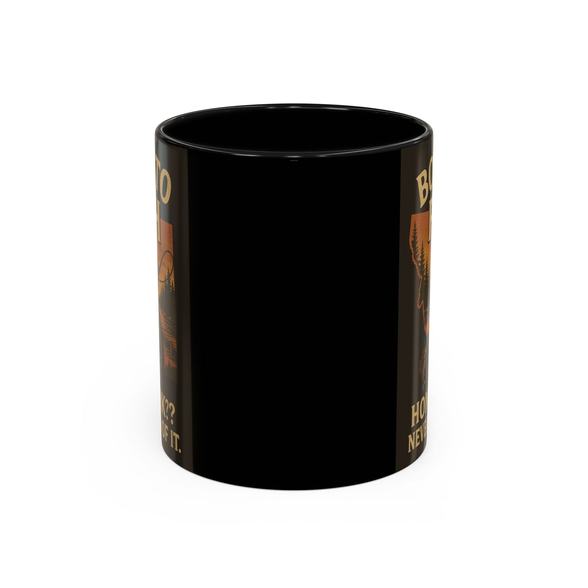 Retro Fishing Mug – Funny Coffee Cup Gift for Anglers & Campers