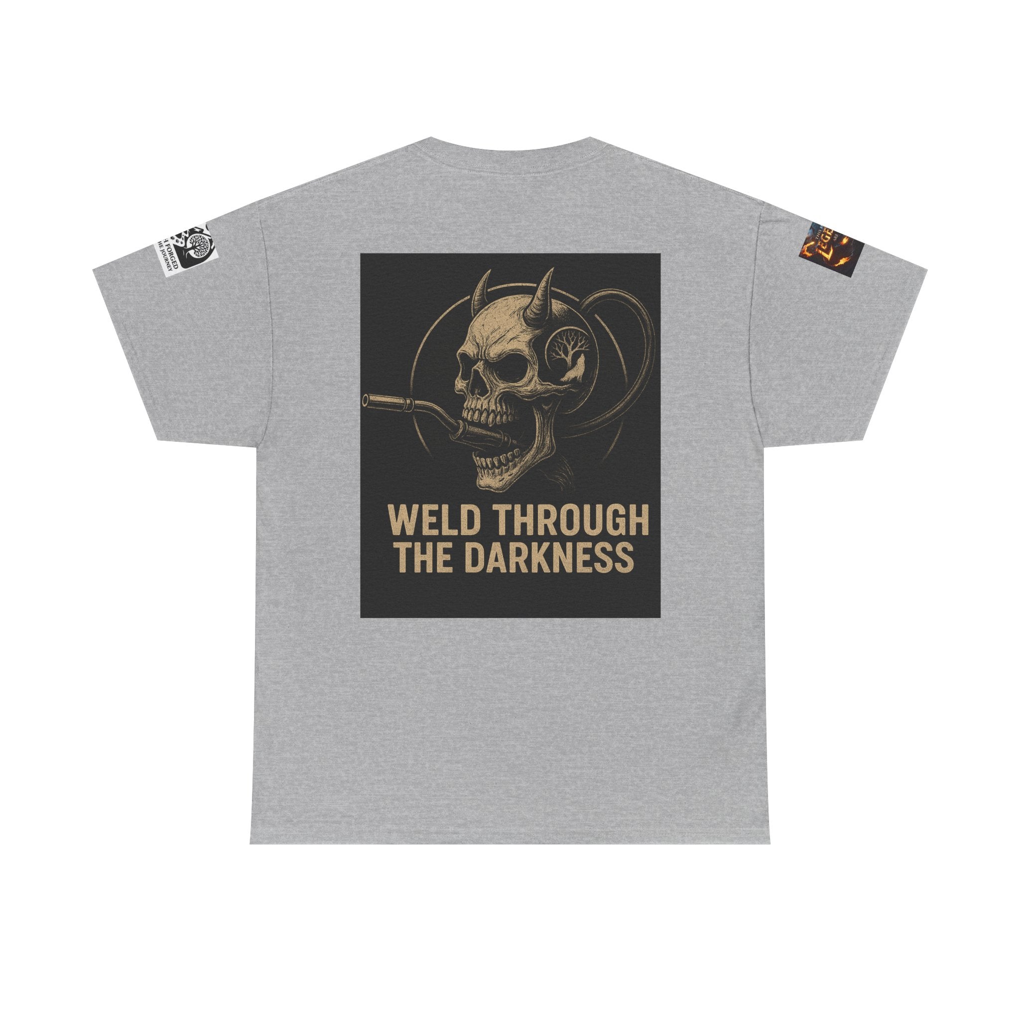 Heavy Cotton Welding Tee – Bold Graphic Shirt for Hardworking Welders