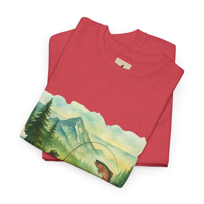 Montana Adventure Shirt – Retro Fishing Tee for Outdoor Enthusiasts