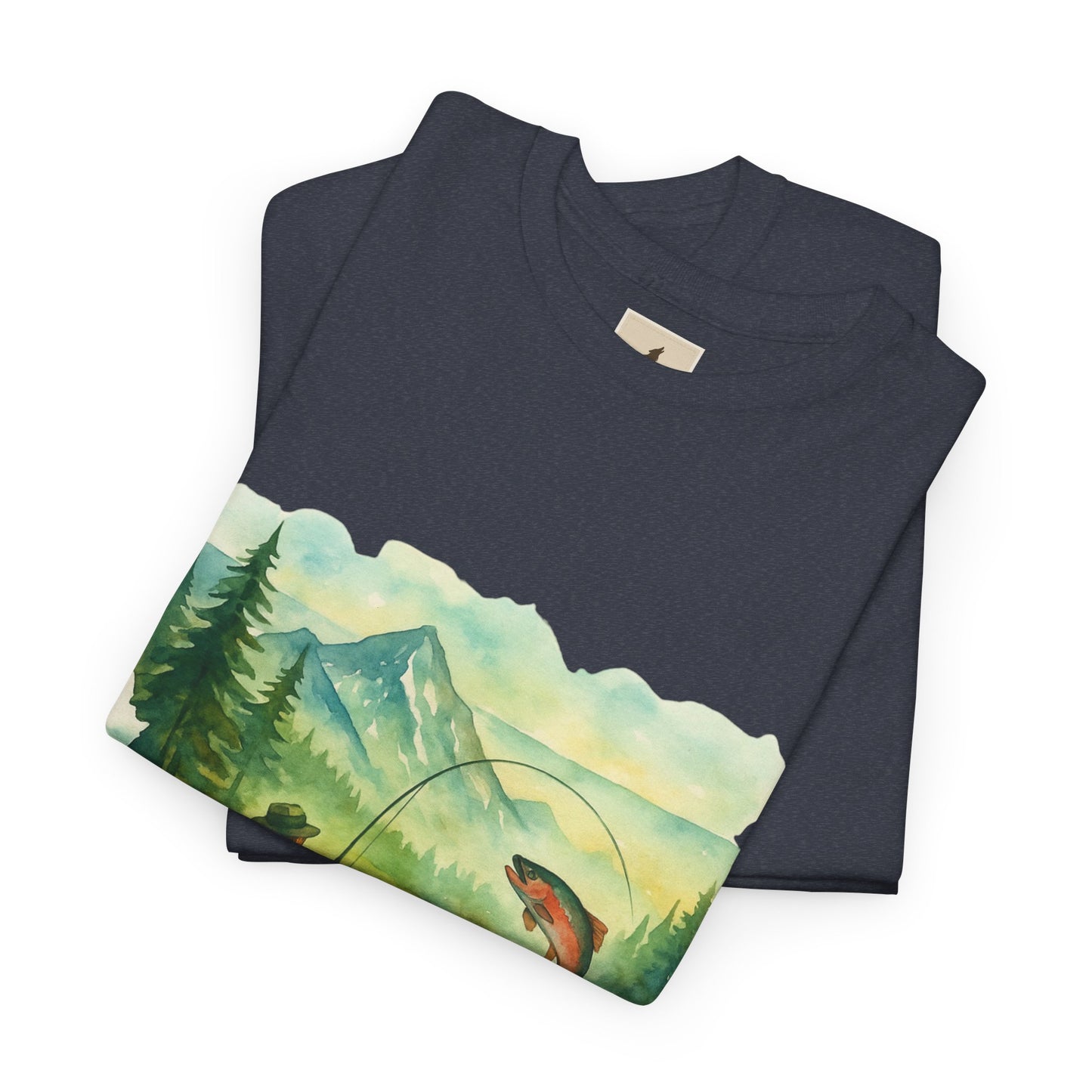 Montana Adventure Shirt – Retro Fishing Tee for Outdoor Enthusiasts