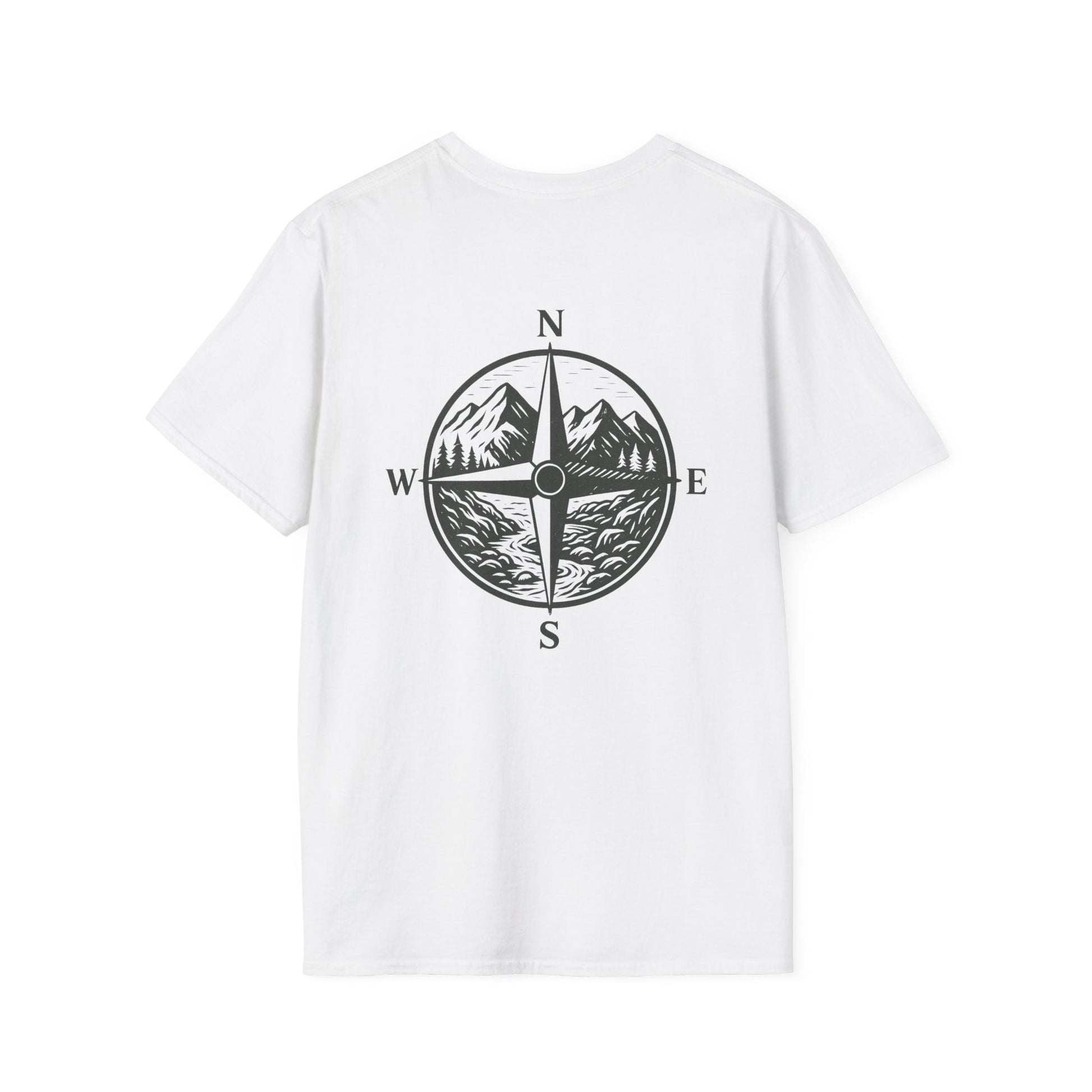 Unisex Wanderer T-Shirt – Not All Who Wander Are Lost Quote Tee