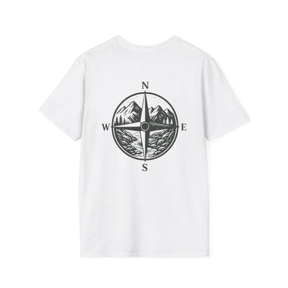 Unisex Wanderer T-Shirt – Not All Who Wander Are Lost Quote Tee