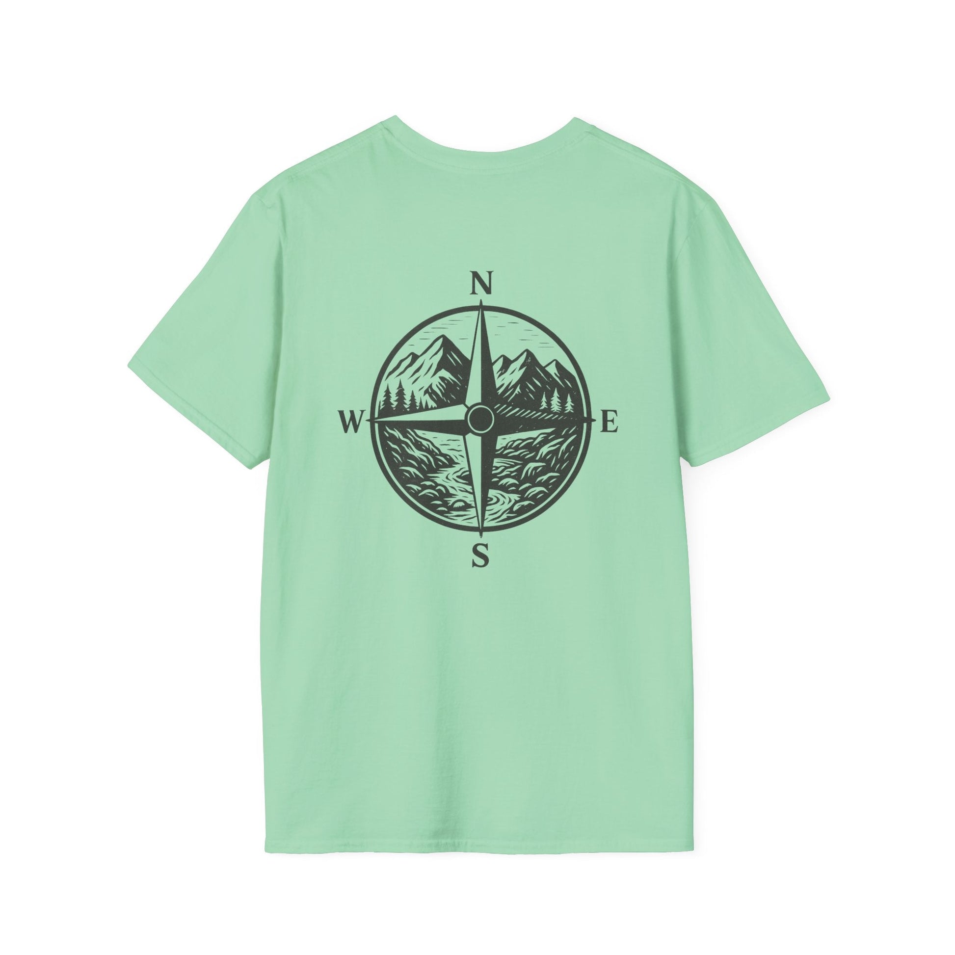 Unisex Wanderer T-Shirt – Not All Who Wander Are Lost Quote Tee