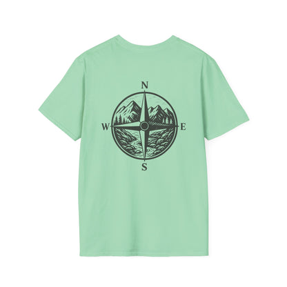 Unisex Wanderer T-Shirt – Not All Who Wander Are Lost Quote Tee