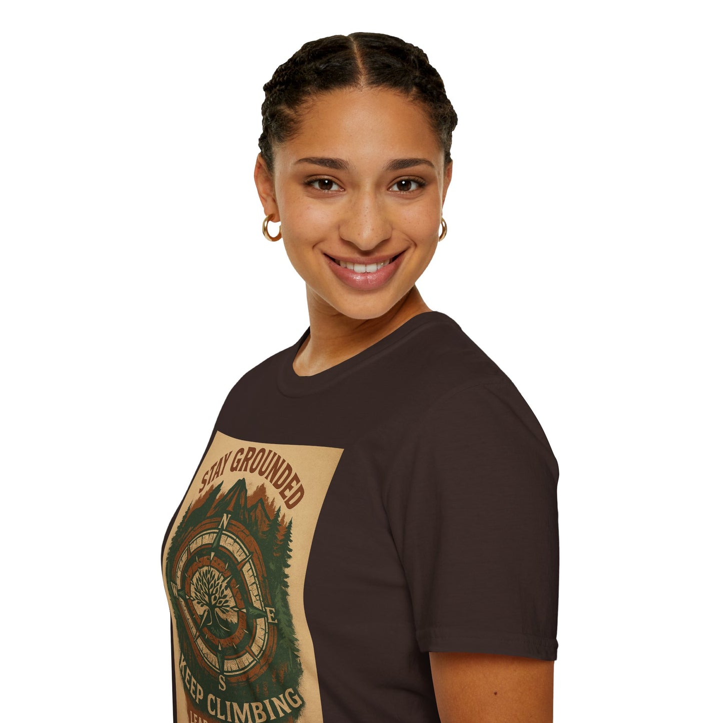 Adventure Hiking Tee – Stay Grounded Shirt for Nature Seekers