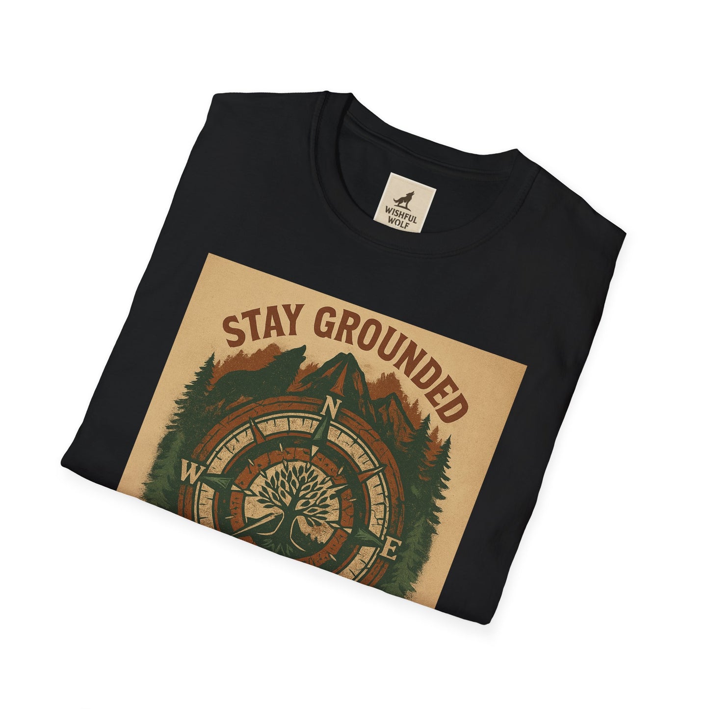 Adventure Hiking Tee – Stay Grounded Shirt for Nature Seekers