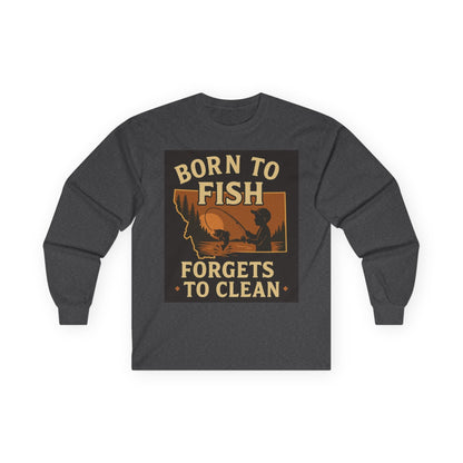 Fishing Long Sleeve Shirt – Angler Tee for Men & Women Outdoors