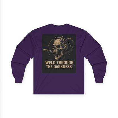 Welding Long Sleeve Tee – Funny Halloween Gift for Skilled Welders