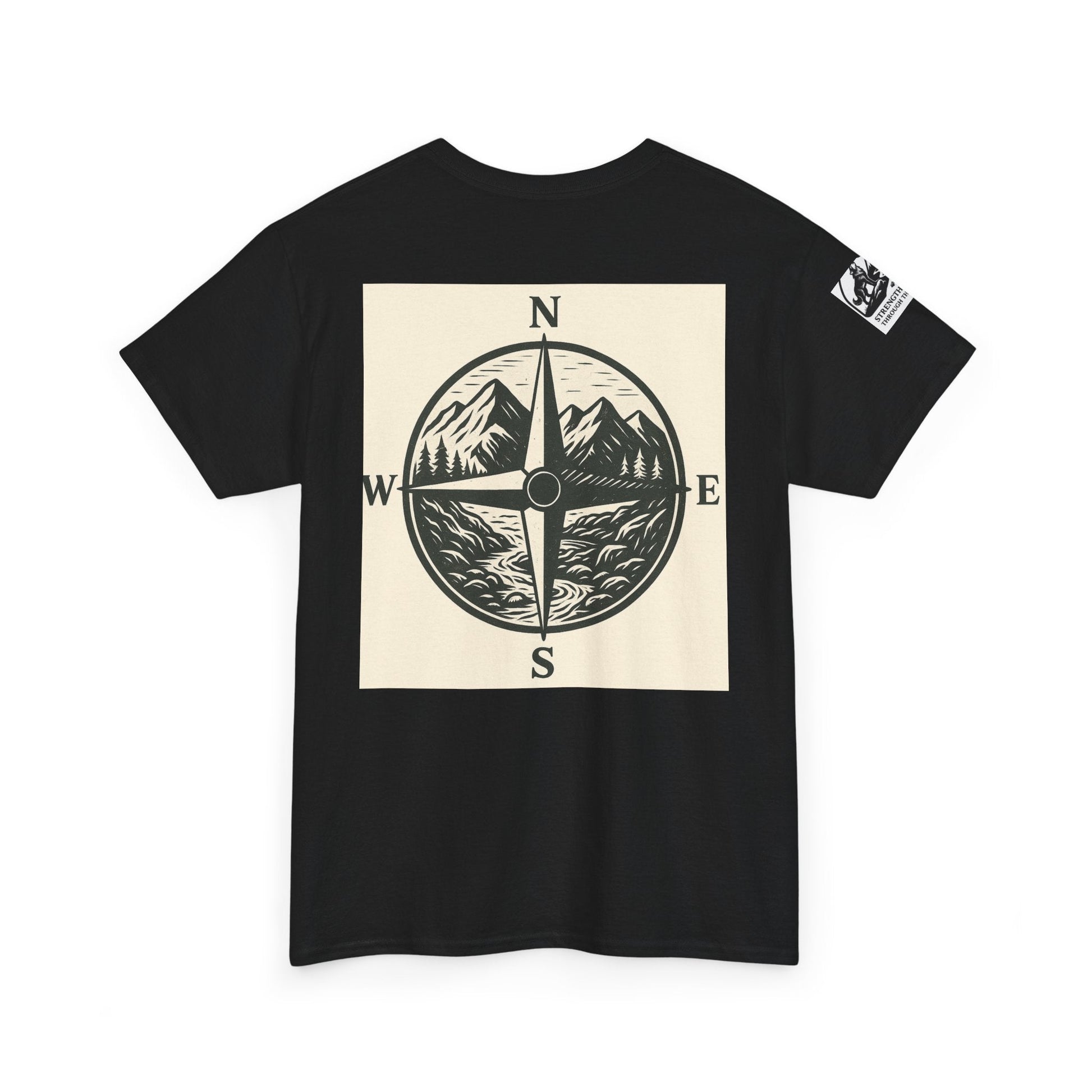Montana Wanderer Tee – Inspirational Nature Quote Shirt for Explorers