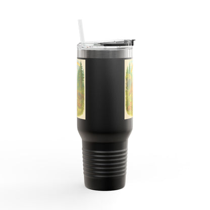 Wolves 40oz Insulated Travel Mug – Leak-Proof Tumbler for Outdoors