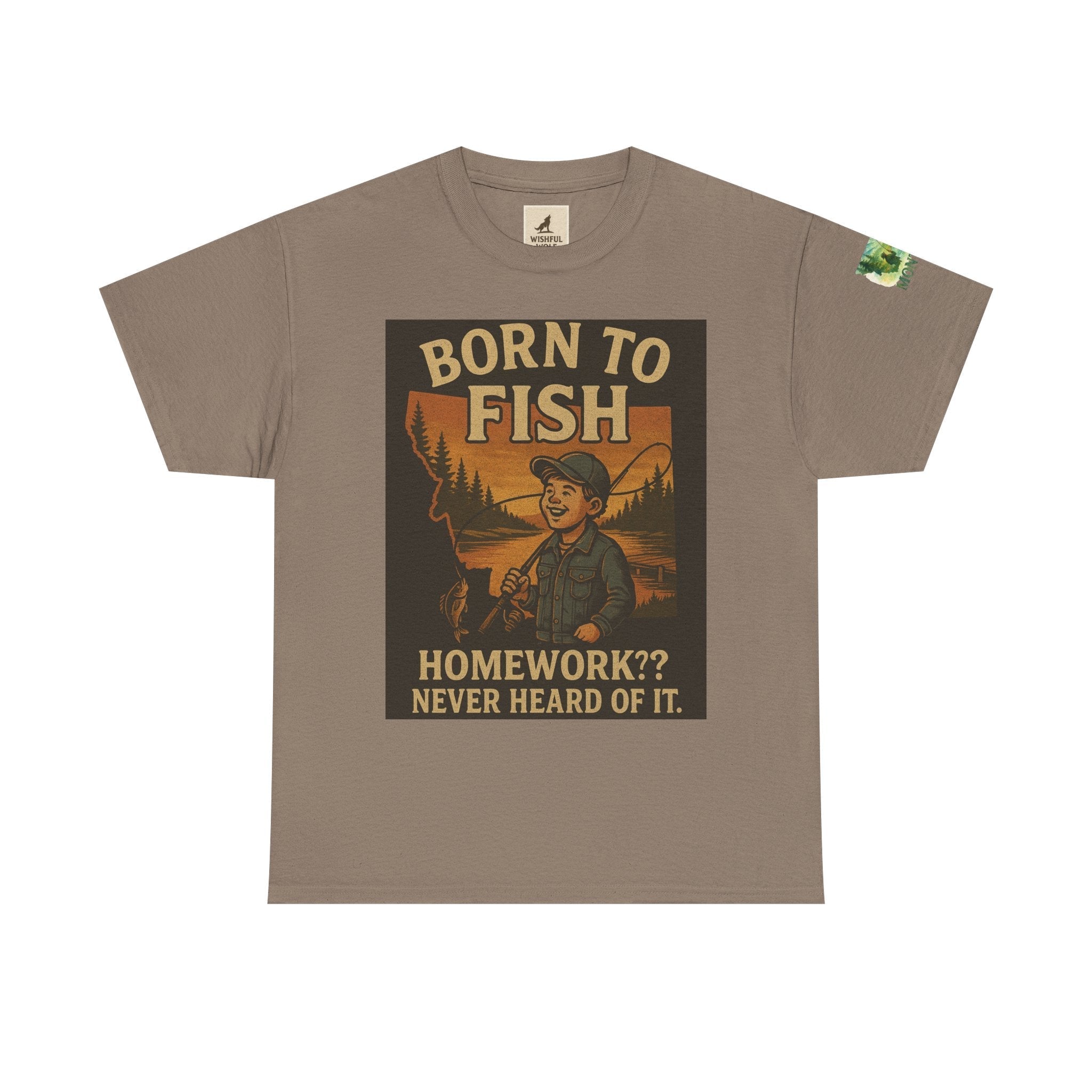 Fishing Adventure Tee – Funny Unisex Shirt for Anglers & Nature Fans