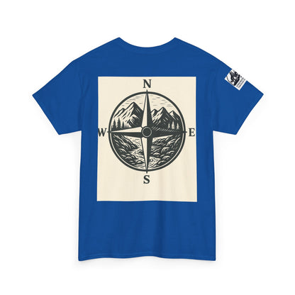 Montana Wanderer Tee – Inspirational Nature Quote Shirt for Explorers