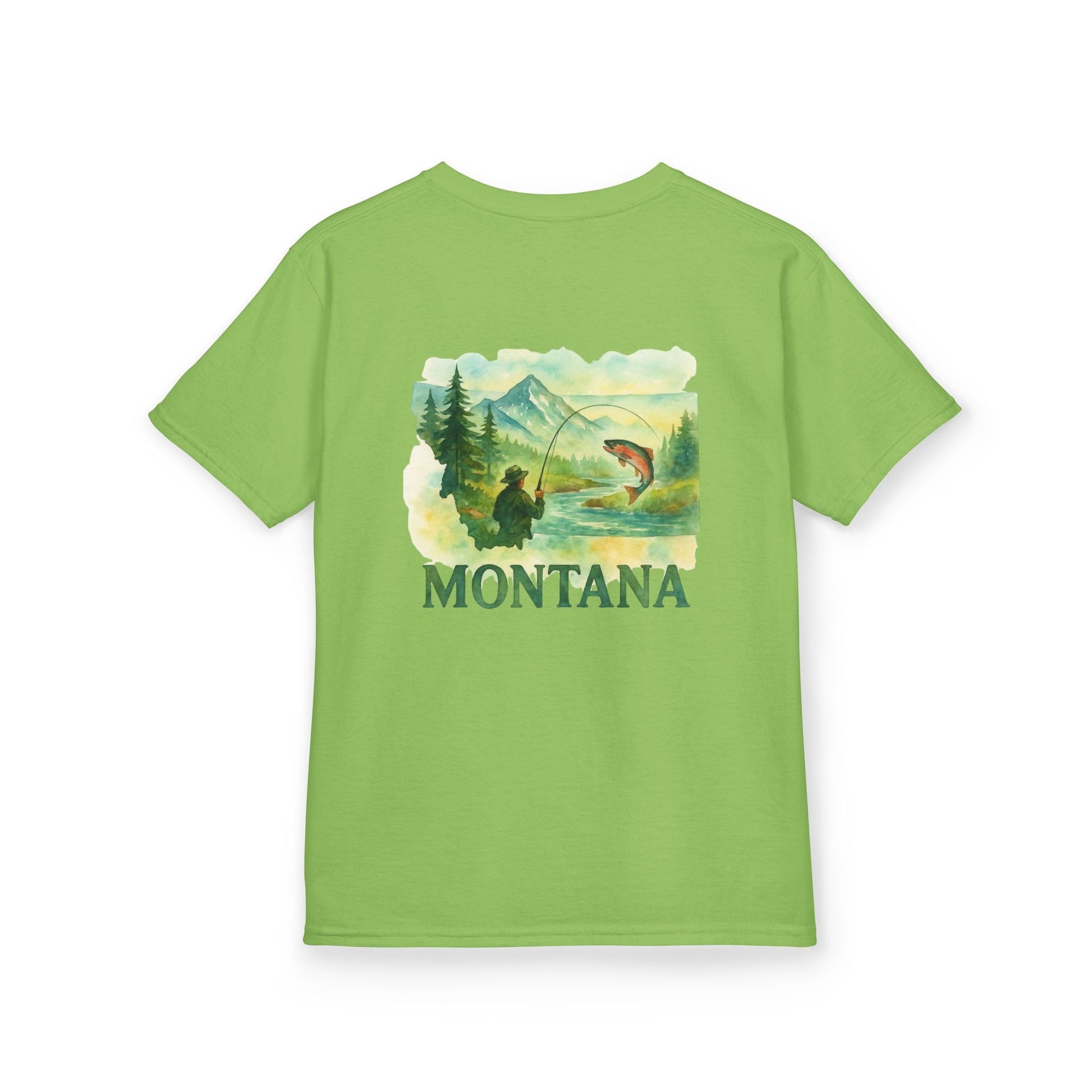 Kids Fishing T-Shirt – Funny Born to Fish, Skip Homework Design