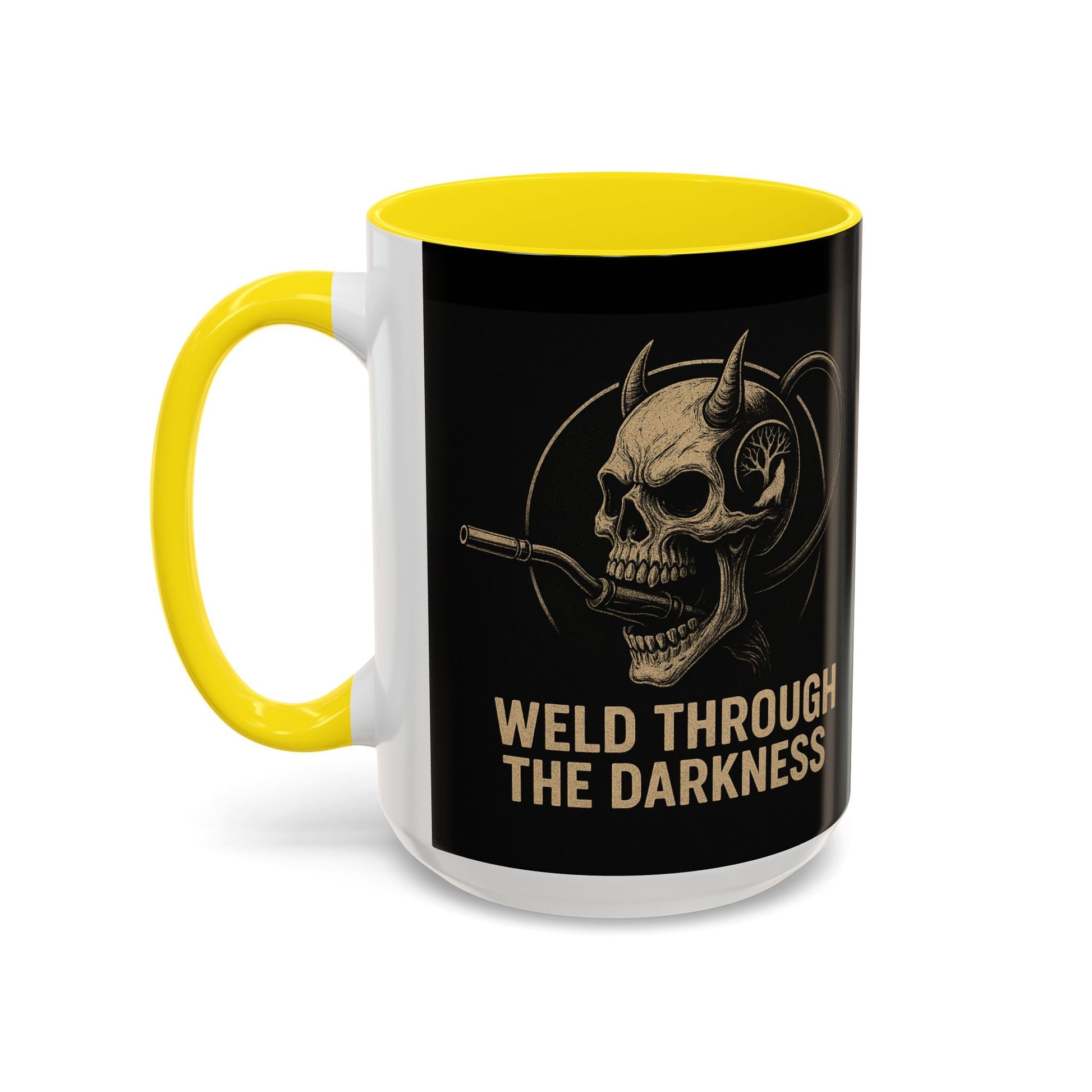 Skull Welding Coffee Mug – Rugged Gift for Welders & Caffeine Lovers