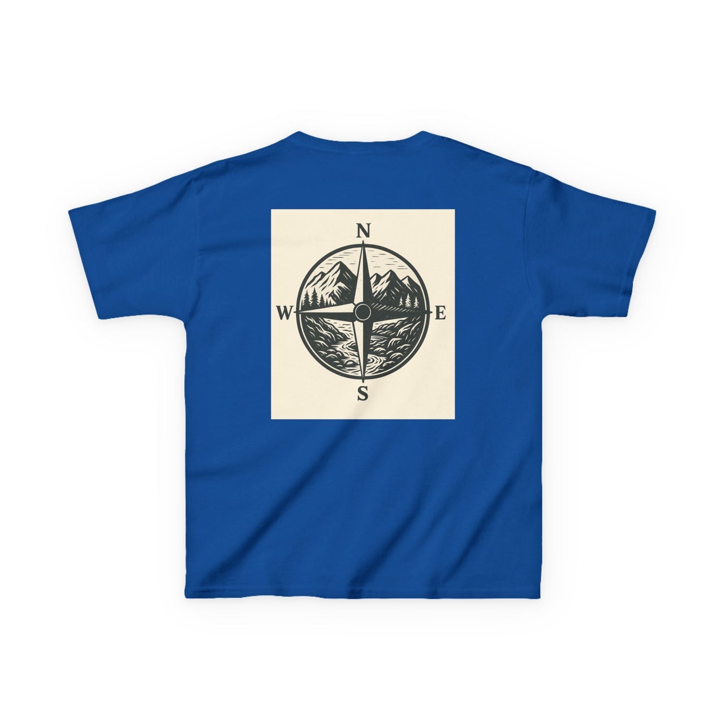 Kids Outdoor Adventure Tee – Compass Shirt for Nature Lovers