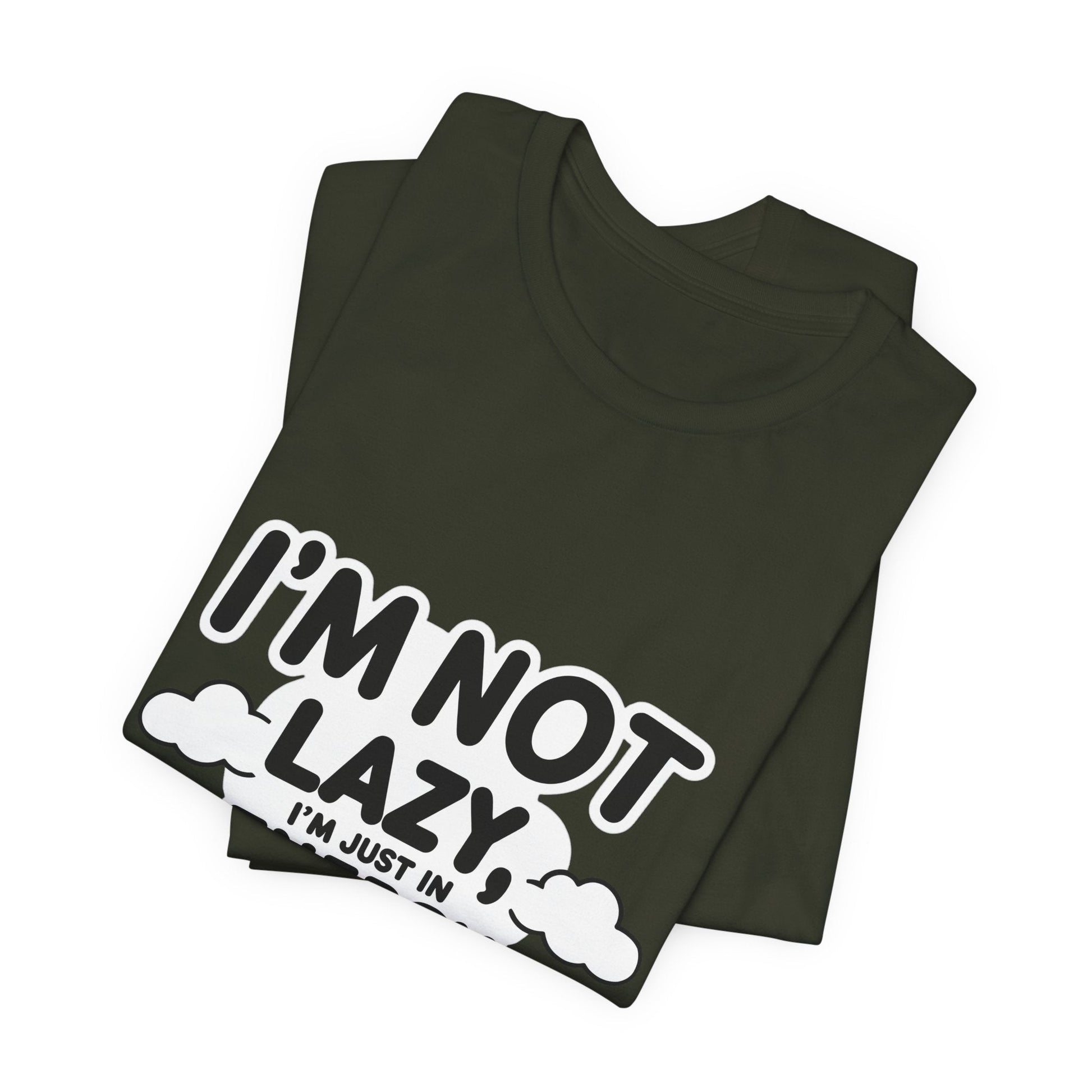 Funny Energy Saving Tee – Unisex Humor Shirt for Everyday Wear
