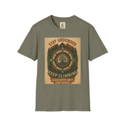 Adventure Hiking Tee – Stay Grounded Shirt for Nature Seekers