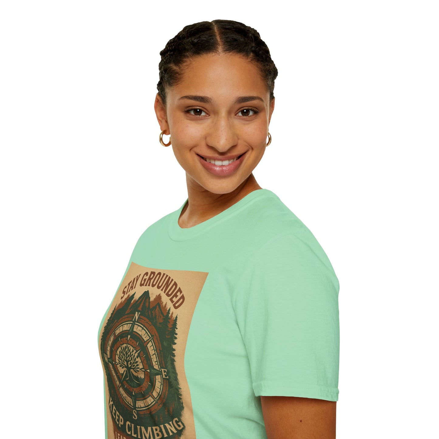 Adventure Hiking Tee – Stay Grounded Shirt for Nature Seekers