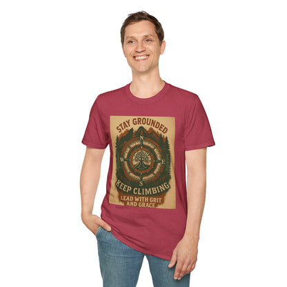 Adventure Hiking Tee – Stay Grounded Shirt for Nature Seekers