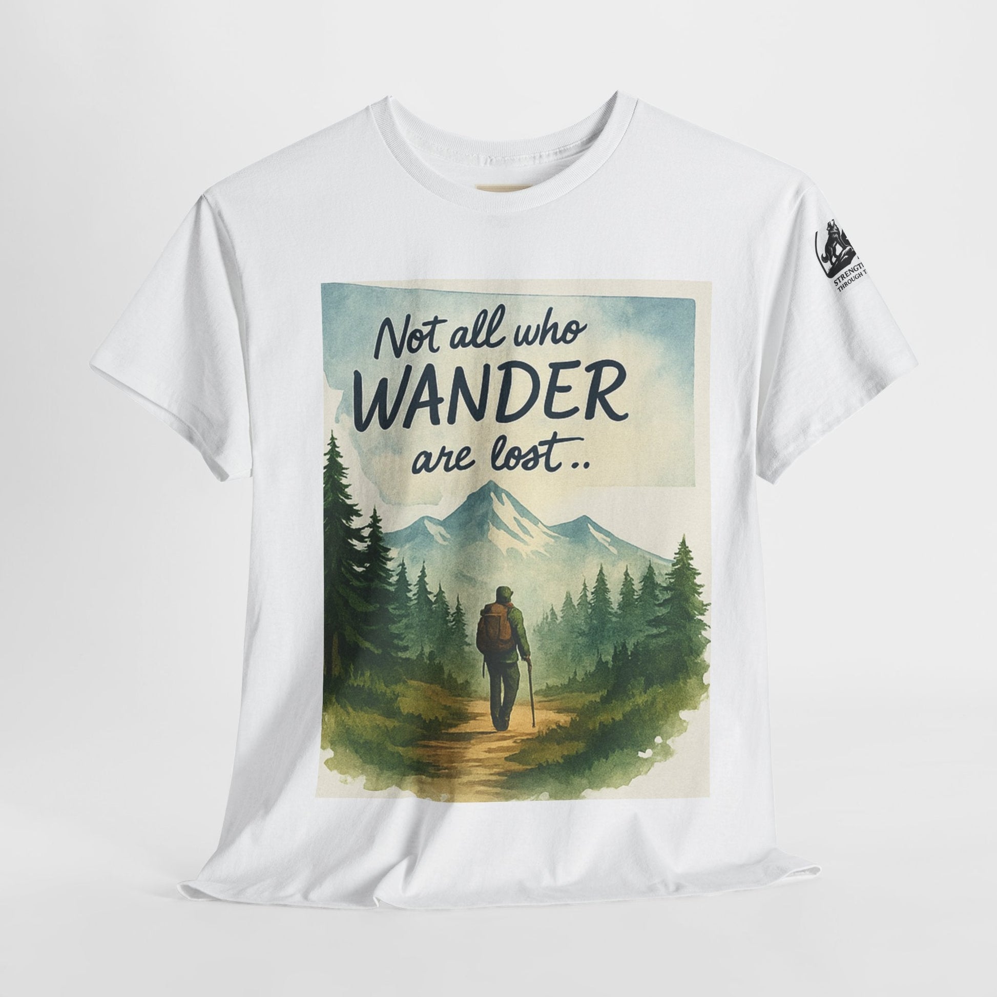 Unisex Wander Tee – Nature-Inspired Shirt for Outdoor Explorers