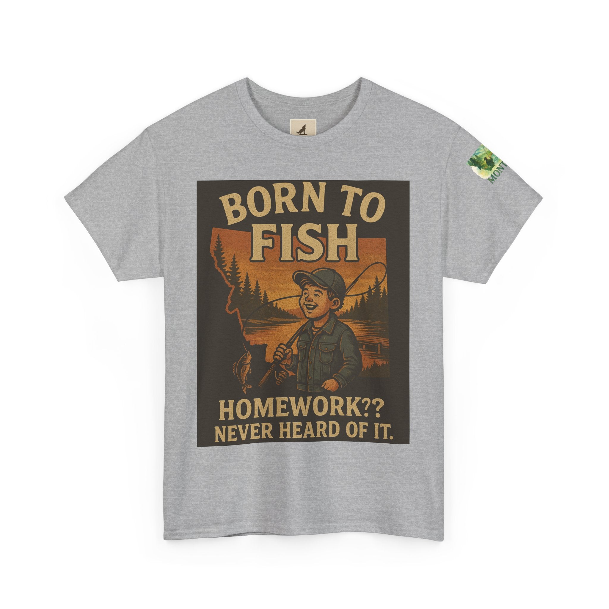 Fishing Adventure Tee – Funny Unisex Shirt for Anglers & Nature Fans