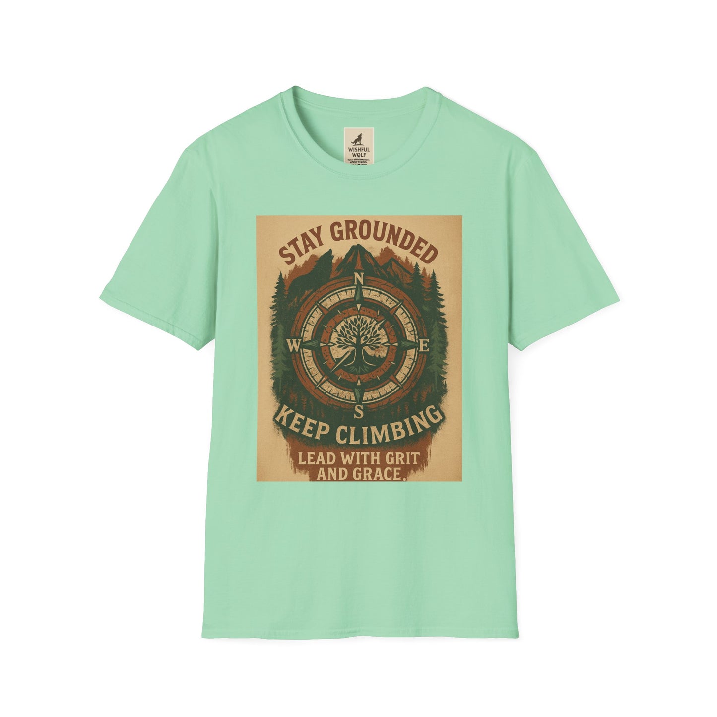 Adventure Hiking Tee – Stay Grounded Shirt for Nature Seekers