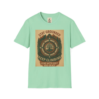 Adventure Hiking Tee – Stay Grounded Shirt for Nature Seekers