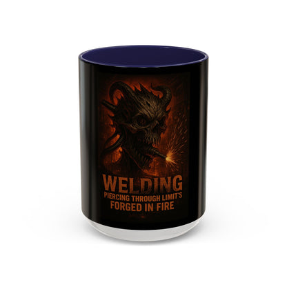 Fire-Themed Welding Mug – Inspirational Gift for Proud Welders