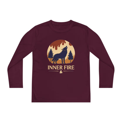 Youth Long Sleeve – Inner Fire Sparks Within Adventure Tee