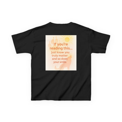 Montana Adventure Kids Tee with nature-inspired graphic, soft cotton, suitable for adventurous youth.
