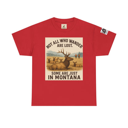 Unisex Montana Tee – Adventure Shirt for Hikers and Nature Lovers