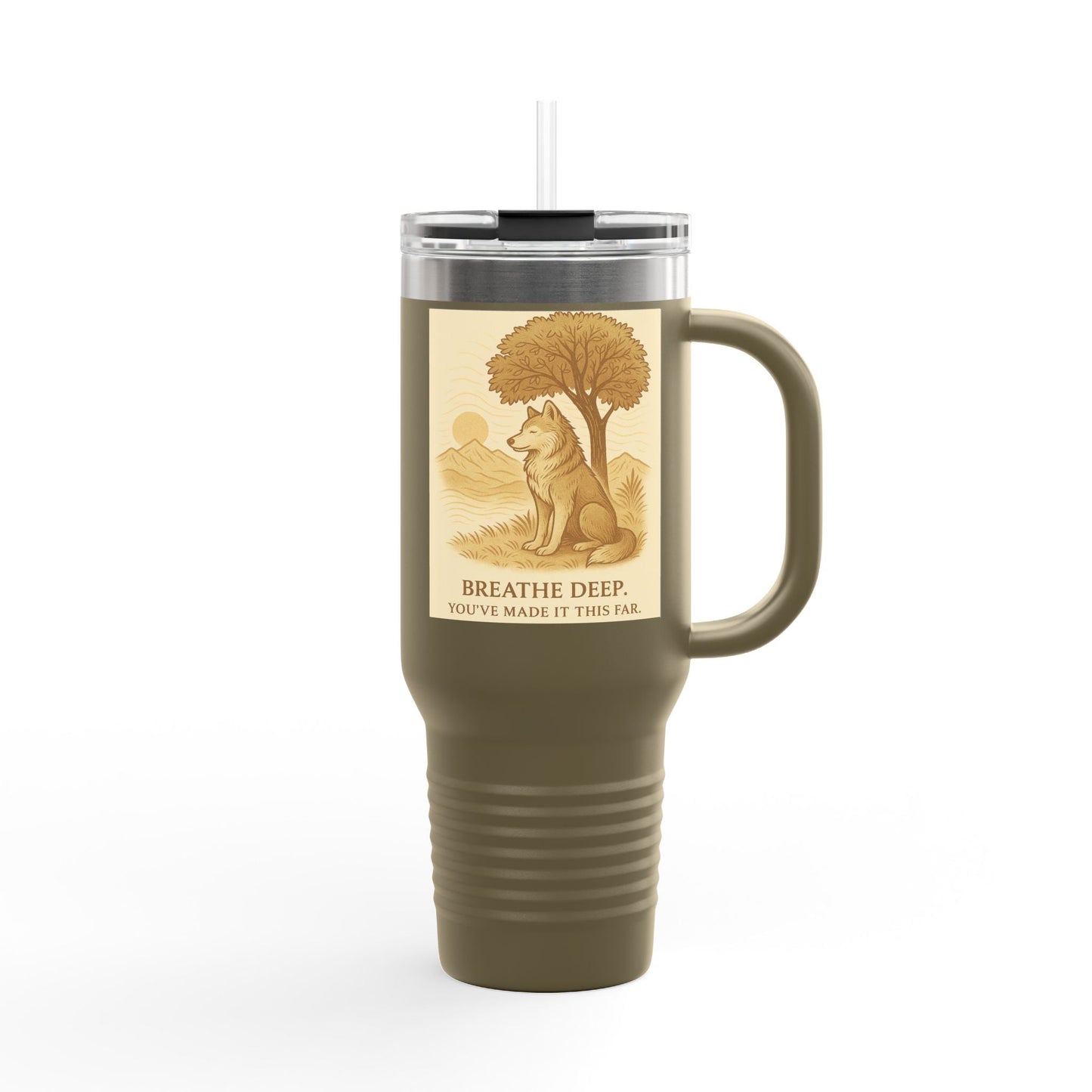 Motivational Travel Mug 40oz – Great for Coffee, Tea & Gifting