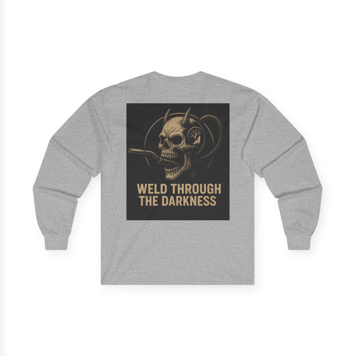 Welding Long Sleeve Tee – Funny Halloween Gift for Skilled Welders